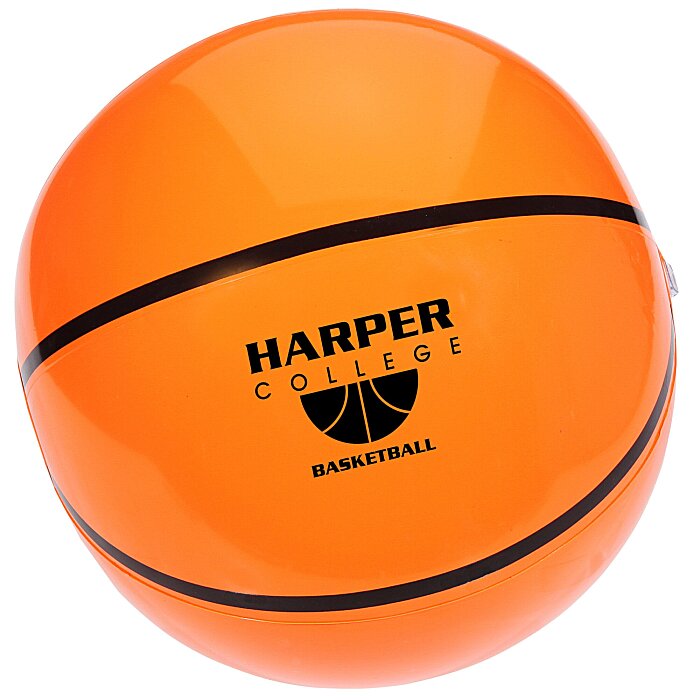 Custom Sport Beach Ball - Basketball