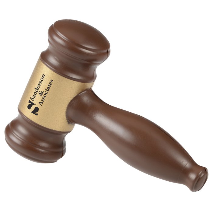 Custom Gavel Stress Reliever