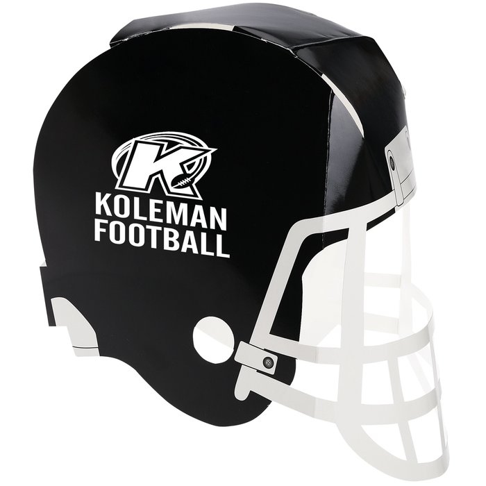 Custom Paper Football Helmet