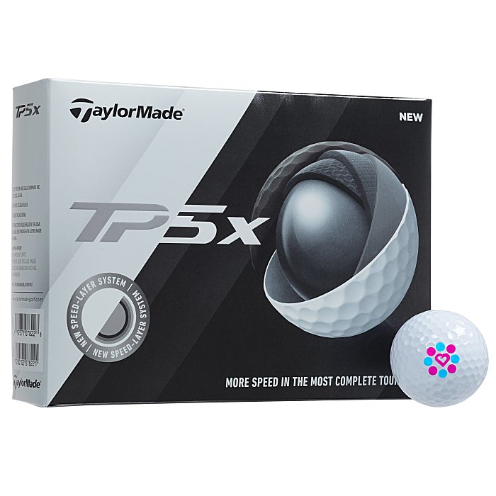 Custom TaylorMade TP5X Golf Ball - Dozen