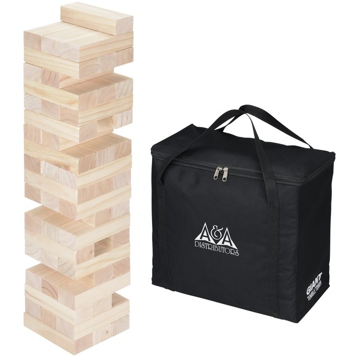 Custom Giant Tumble Tower Game