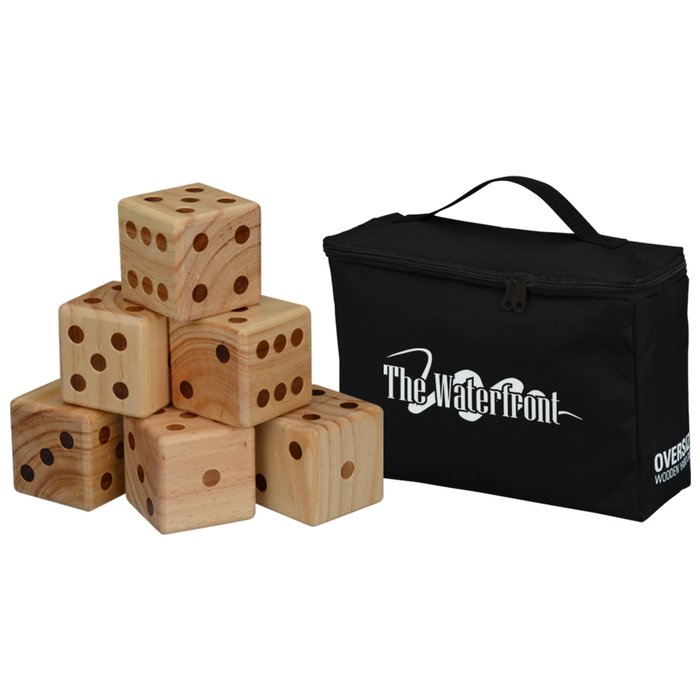 Custom Oversize Wooden Yard Dice Game