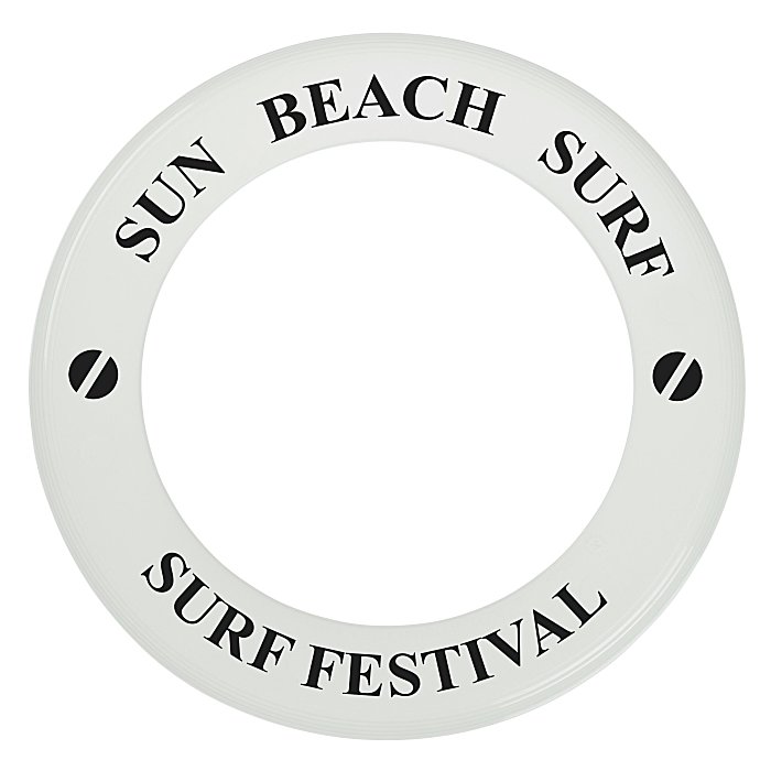 Custom Zing Ring Flyer - Glow in the Dark