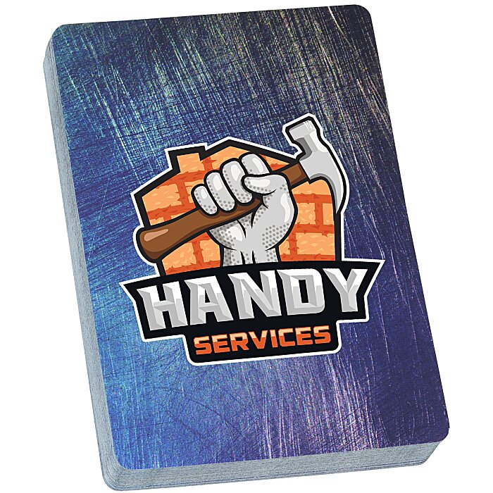 Custom Distressed Metal Playing Cards