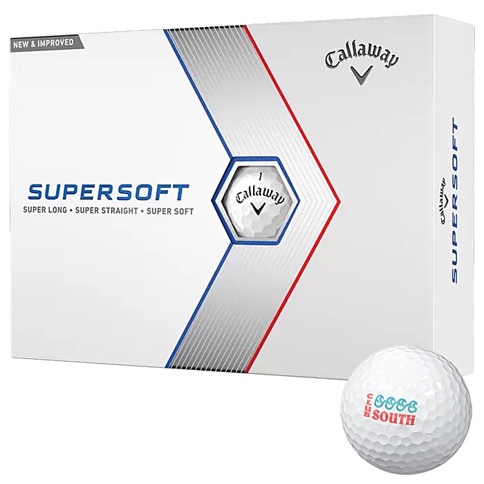 Custom Callaway Super Soft Golf Ball - Dozen