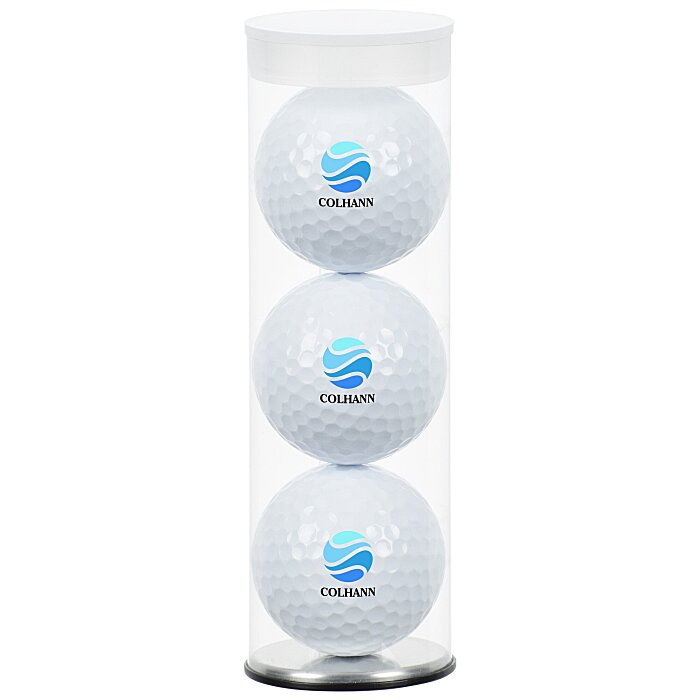 Custom Three Ball Golf Tube - Callaway Warbird