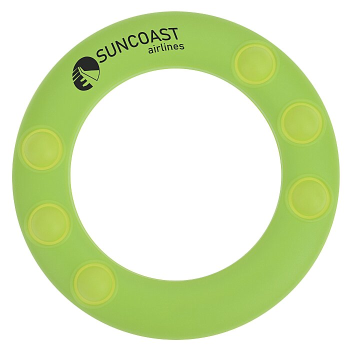 Custom Push Pop Wrist Disc Flyer