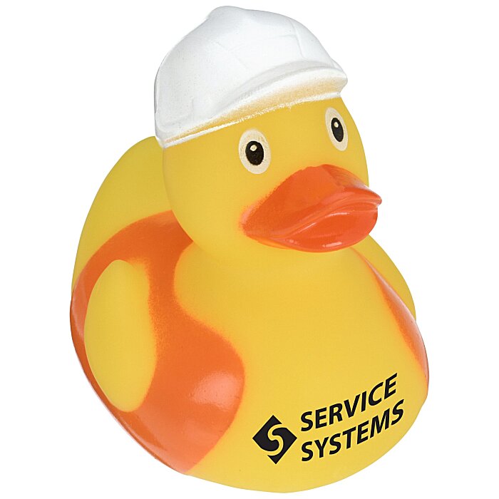 Custom Rubber Duck - Safety Worker