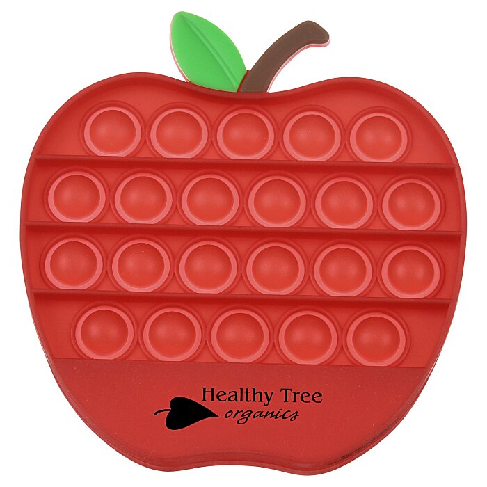 Custom Apple Push Pop Fidget Game