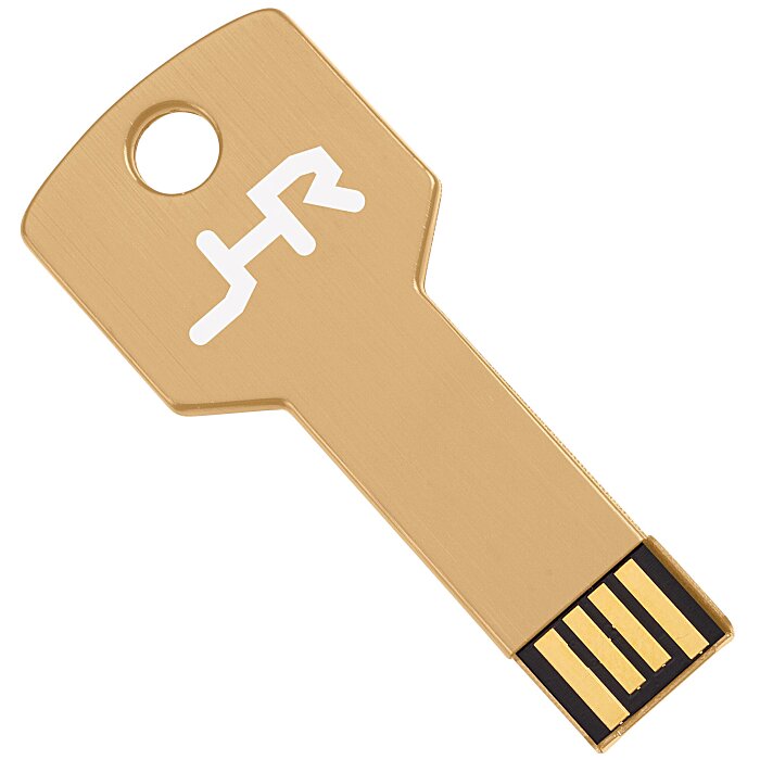 Custom Colourful Key USB Drive - 4GB