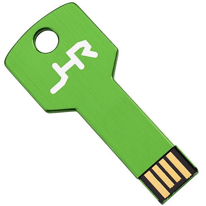 Custom Colourful Key USB Drive - 8GB