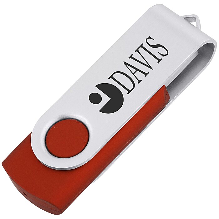 Custom Swinging USB Drive - 8GB - 24 hr