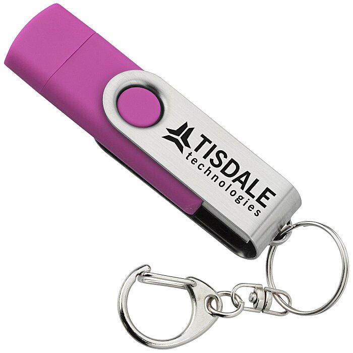 Custom Smartphone USB Swing Drive - 2GB