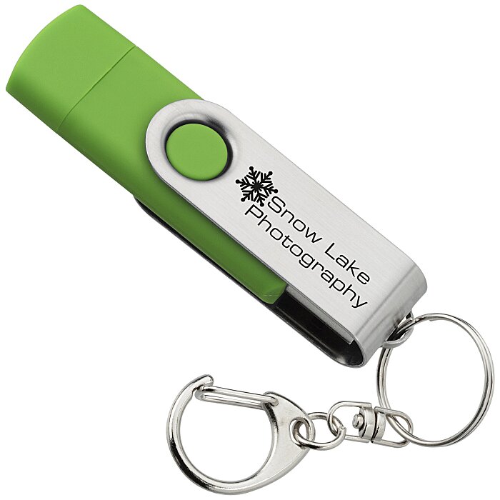 Custom Smartphone USB Swing Drive - 4GB