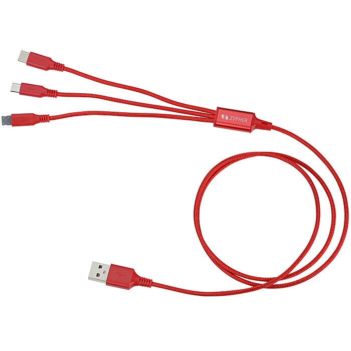 Custom 3' Metallic Charging Cable