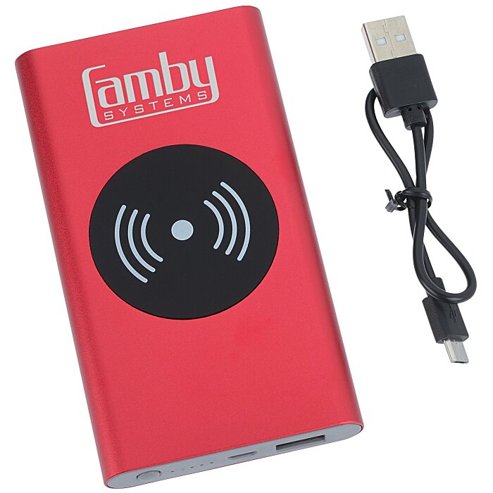 Custom Cameron Qi Wireless Power Bank - 4000 mAh