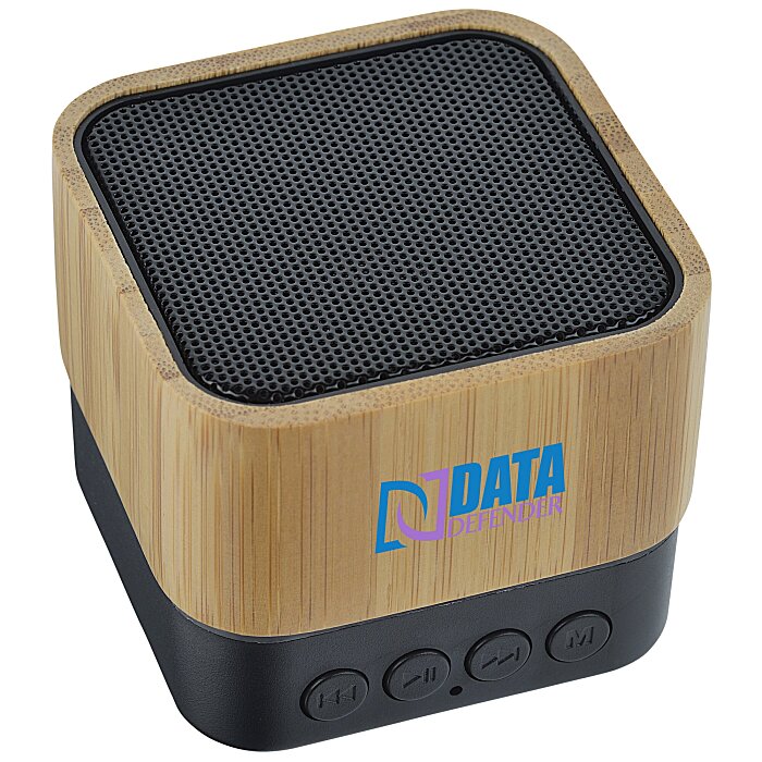 Custom Two Tone Bluetooth Speaker - Bamboo