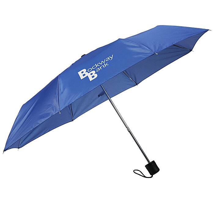 Custom Downtown Compact Lightweight Umbrella - 36-inch Arc