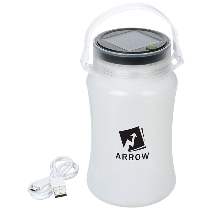 Custom Foldable Waterproof Container with Solar Light