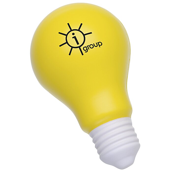 Custom Light Bulb Stress Reliever