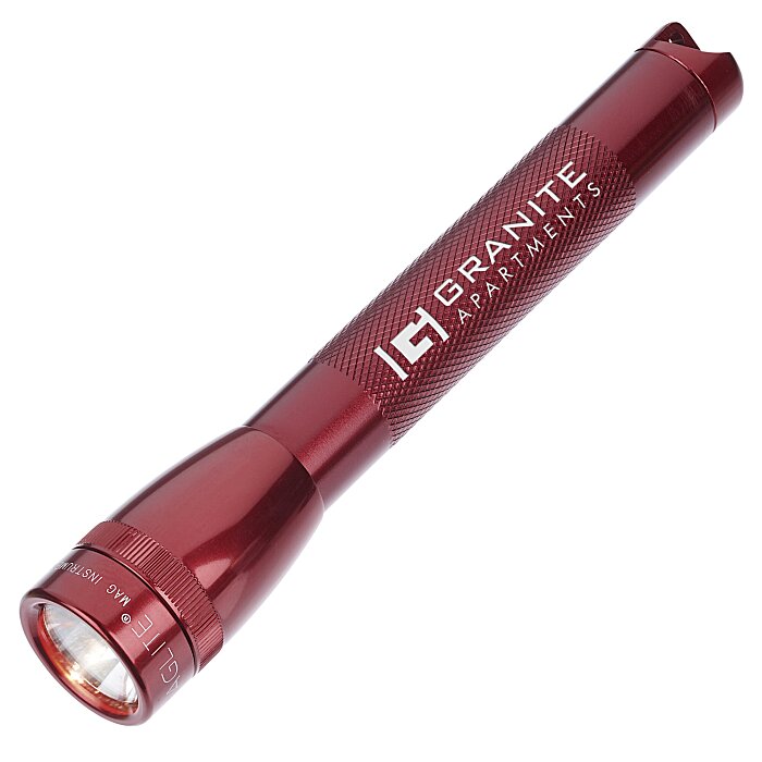 Custom Mini MagLite Flashlight - 5 3/4 inches