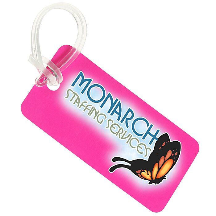 Custom Destination Luggage Tag - Colours