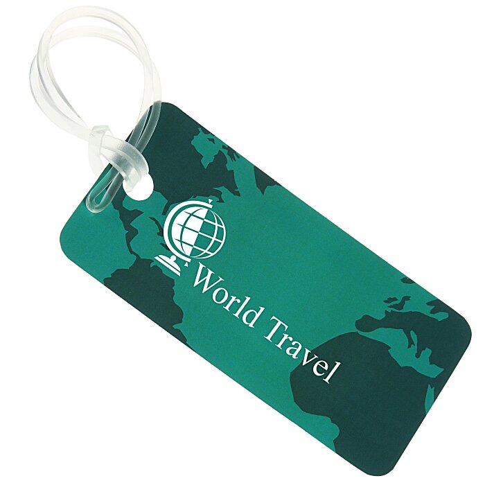 Custom Destination Luggage Tag - Globe