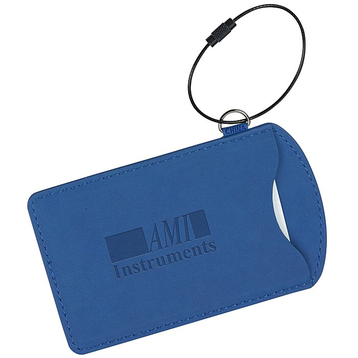 Custom Colourplay Soft Luggage Tag