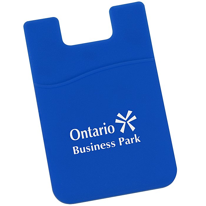 Custom Silicone Smartphone Wallet - 24 hr