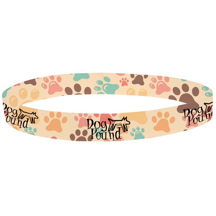 Custom Full Colour Stretchy Elastic Headband - 3/4 inch