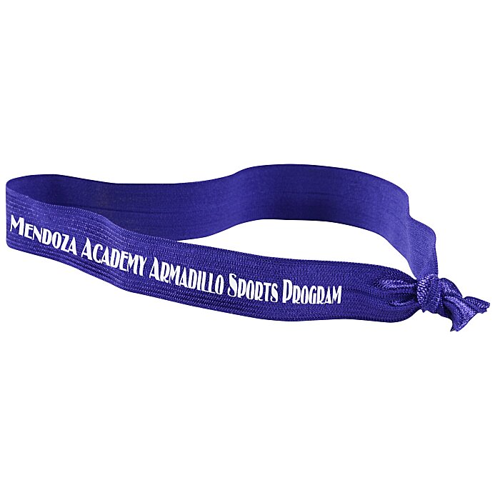 Custom Elastic Fold Over Headband - 3/4 inch