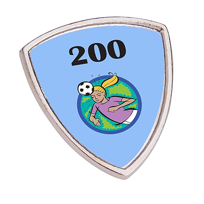 Custom Value Lapel Pin - Shield