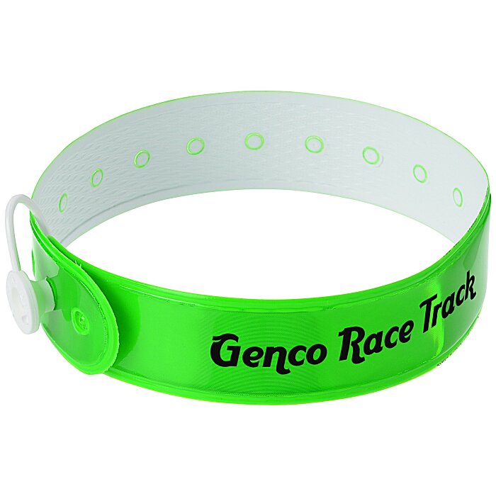 Custom Reflective Wristag Wristlet Band