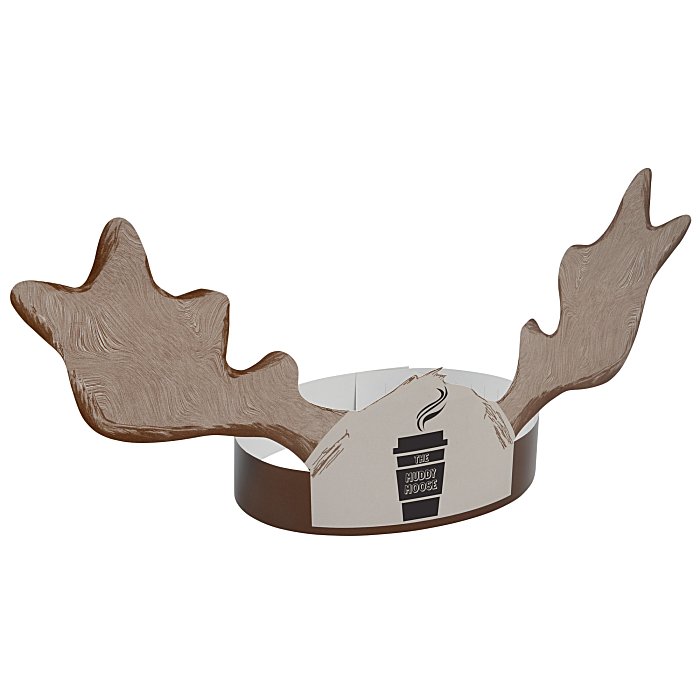 Custom Paper Animal Headband - Moose