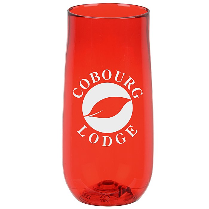 Custom Stemless Champagne Flute - 10 oz