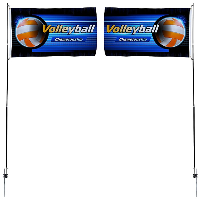 Custom InstaFlag Kit - 10 feet - Two Sided