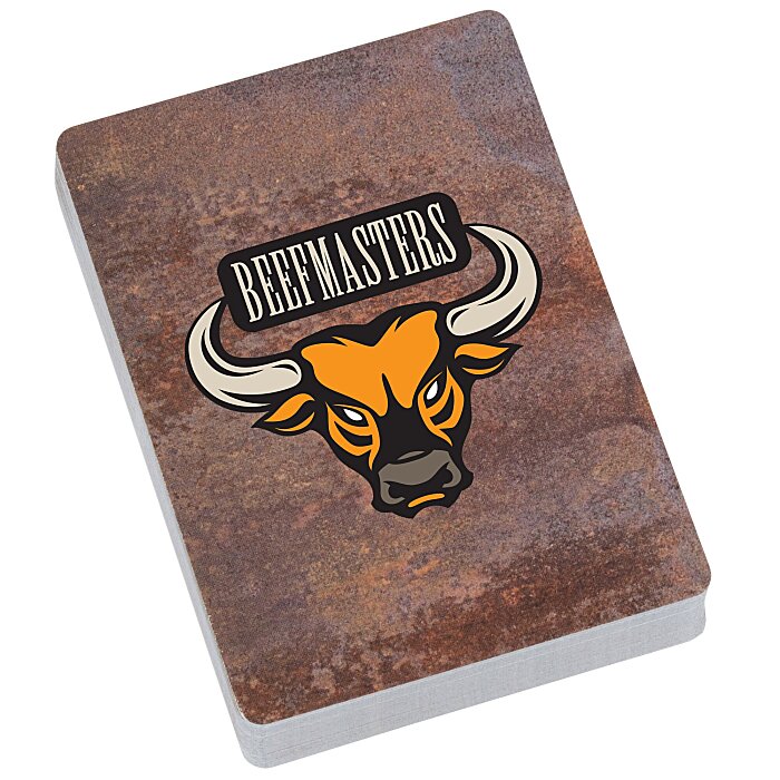 Custom Metal Rust Playing Cards