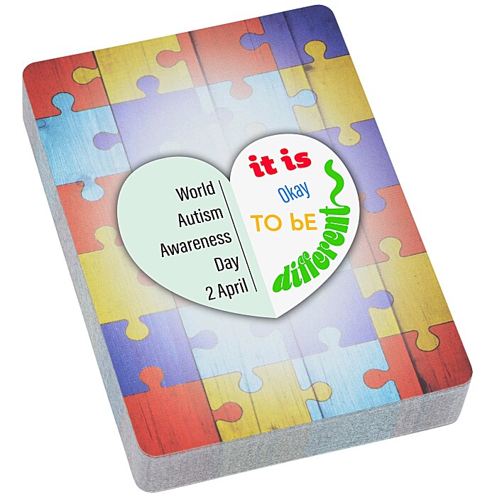 Custom Autism Awareness Playing Cards