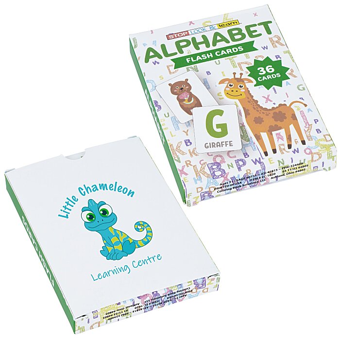 Custom Flash Cards - Alphabet