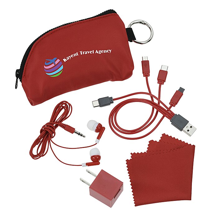 Custom Solstice Zip Around Tech Kit